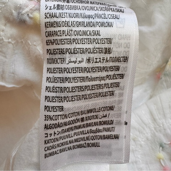 Farm Rio White Daisy 3D Floral Midi Skirt size XS - Picture 8 of 16